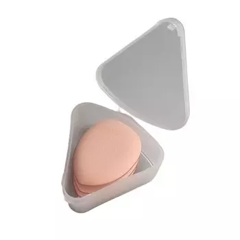 Deni Carte, Спонж-пудра треугольной формы для макияжа Puff Sponge, 3 шт