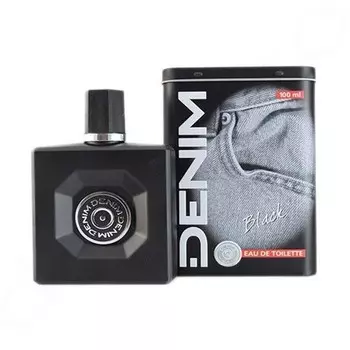 Denim Black Eau De Toilette For Men 100ml