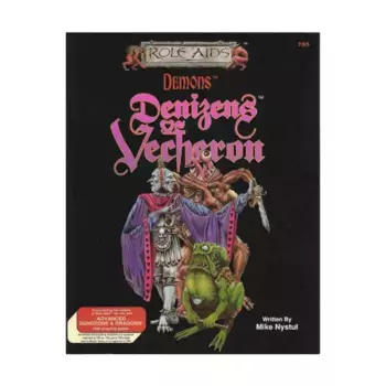 Denizens of Vecheron, Roleaids - Demons, мягкая обложка