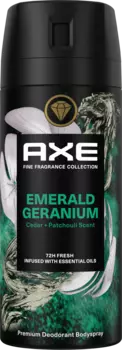 Деоспрей Изумрудная Герань 150мл AXE
