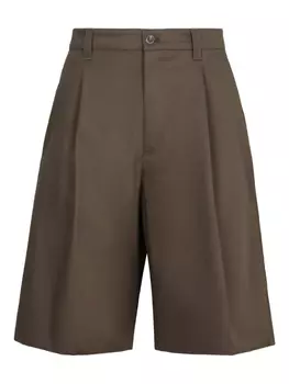 Department 5 шорты-бермуды из смесового хлопка, коричневый