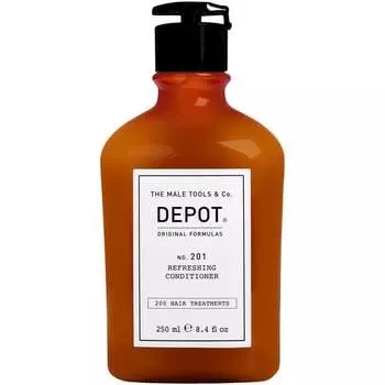 Депо №. 201 Refreshing Conditioner, освежающий кондиционер для ежедневного ухода за волосами для мужчин, 250мл, Depot