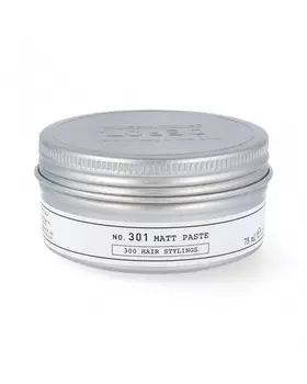 Депо №. 301 Matt Paste, Сильно матирующая паста для волос, 75 мл Depot