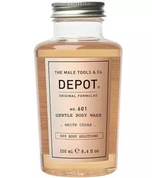 Depot 601, Нежный очищающий гель для душа с экстрактом кедра, 250 мл