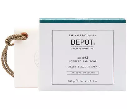 Depot 602 Парфюмированное мыло для мытья тела с ароматом черного перца 100 г