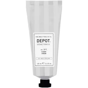 Depot NO.311 Fiber Cream, Крем для укладки средней фиксации, защищает от УФ-излучения, придает блеск, 100мл