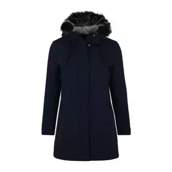 DEPROC Active Parka "DIAMOND PEAK Women", со съемной отделкой из искусственного меха, цвет морской волны