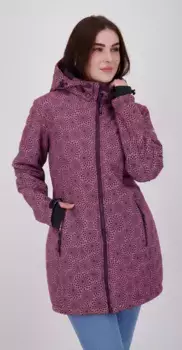 DEPROC Active softshell пальто "KEELE PEAK II WOMEN", также доступно в больших размерах, цвет Wine