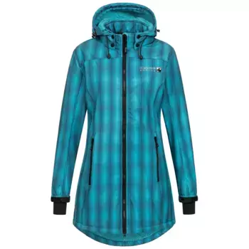 DEPROC Active softshell пальто "KEELE PEAK II WOMEN", также доступно в больших размерах, бирюзовый