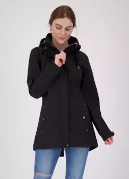 DEPROC Active softshell пальто "PEAK BREEZE WOMEN", также доступно в больших размерах, черный