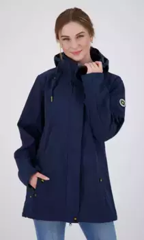 DEPROC Active softshell пальто "PEAK ROBSON WOMEN", также доступно в больших размерах, цвет морской волны