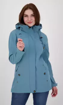 DEPROC Active softshell пальто "PEAK ROBSON WOMEN", также доступно в больших размерах, голубой