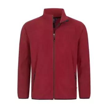 DEPROC Активная флисовая куртка "KIRKVALE V MEN", мягкая флисовая куртка в традиционном стиле Deproc Active, красный