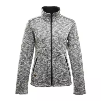 DEPROC Активная вязаная флисовая куртка "WILLMORE MELANGE WOMEN", элегантного вида Deproc Active, серый