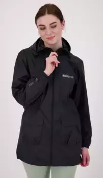 DEPROC Активный плащ "ROBSON LONG WOMEN", также доступен в больших размерах Deproc Active, черный