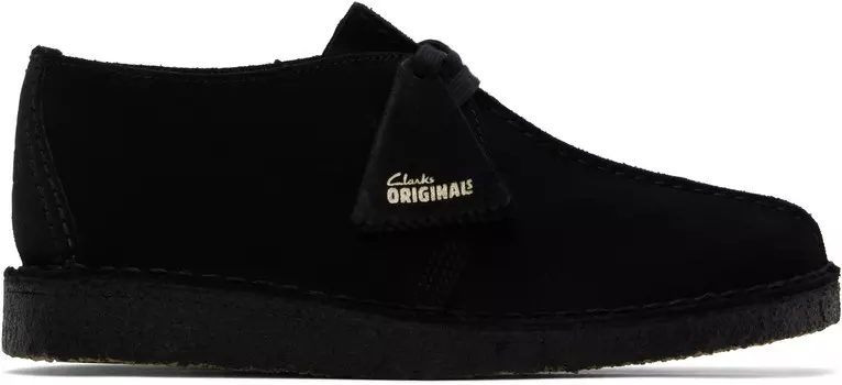Дерби Black Desert Trek Clarks Originals, Black suede