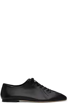 Дерби из черной кожи Isla Nappa Aeyde