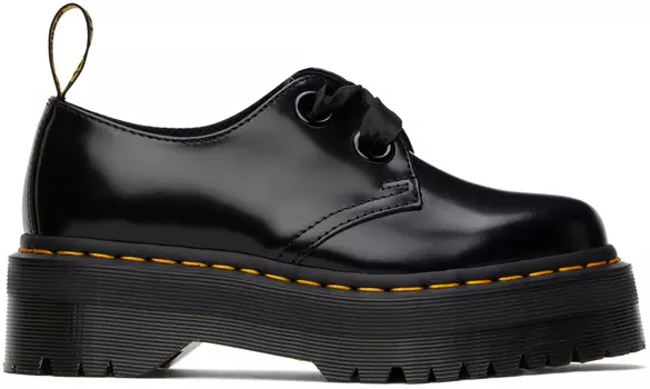 Дерби на платформе Black Holly Dr. Martens