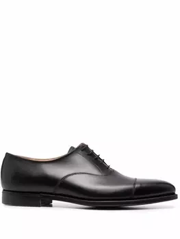 Дерби на шнуровке Crockett & Jones, черный
