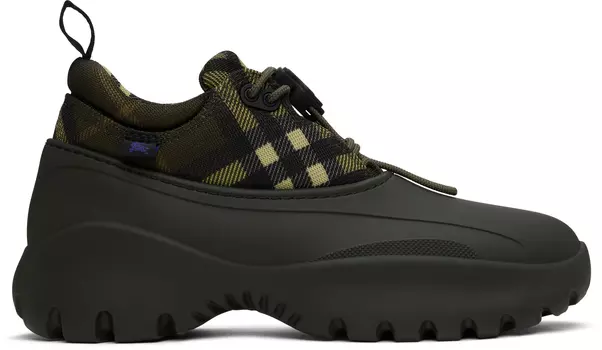 Дерби Scoot Trek цвета хаки Burberry
