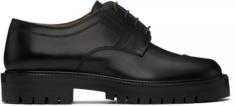 Дерби Tabi на шнуровке Maison Margiela, черный