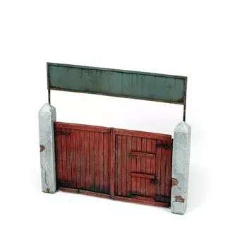 Деревенские ворота в масштабе 1:35 Аксессуары Vallejo Scenics