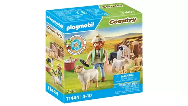 Деревенский молодой пастух с овцами Playmobil