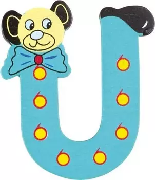 Деревянная буква - У Small Foot Design