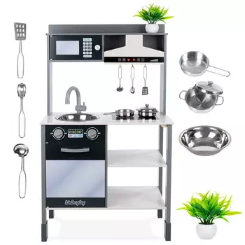 Деревянная детская кухонная вытяжка Kinderplay