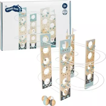 Деревянная дорожка для шариков. Дорожка для шариков. Горка-лабиринт. Шарики. small foot