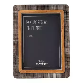 Деревянная фоторамка El Corte Ingls, коричневый