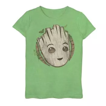Деревянная футболка с изображением Marvel I am Groot для юниоров Marvel