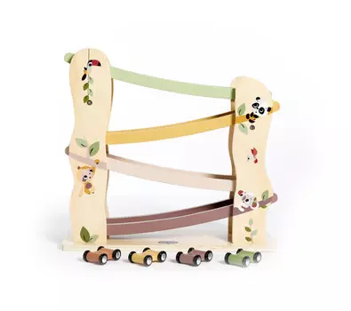 Деревянная горка с дорожкой и машинками — Boho Chic Tiny Love Boho