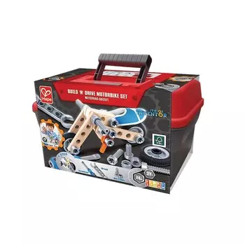 Деревянная игрушка HAPE, набор мотоциклов E3037A Trefl