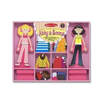 Деревянная игрушка Melissa&Doug Abby le Emma магнитная