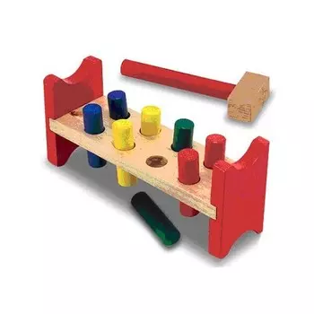 Деревянная игрушка Melissa&Doug Bambam с молоточком