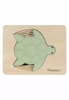 Деревянная игрушка TIER Kindsgut, цвет schildkrte