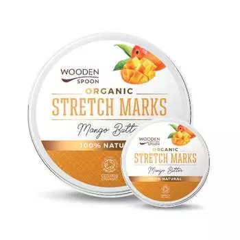 Деревянная ложка, Масло для тела от растяжек, 100мл, WOODEN SPOON