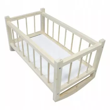 Деревянная Любилька Для Натуральных Кукол Новинка!!! Drewniane Wyroby