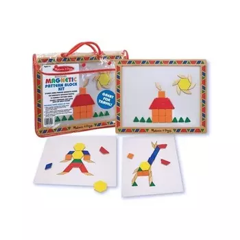 Деревянная магнитная доска Melissa&Doug с фигурками