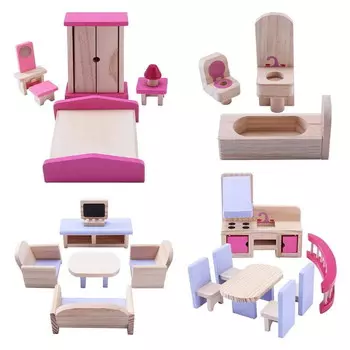 Деревянная мебель - 22 элемента HABARRI