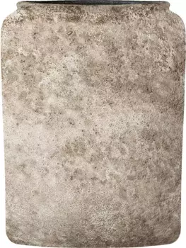 Деревянная напольная ваза "Quogue", (1 шт.), декоративная ваза из керамики, имитирующая камень Timbers 50 см, 28 см, коричневый