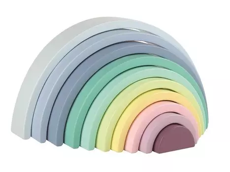 Деревянная Радуга-Паззл Lelin