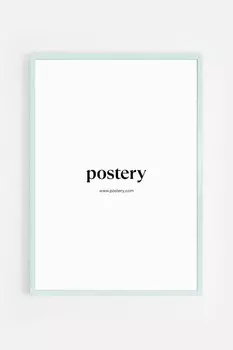 Деревянная рамка для фотографий Postery, 30x40 см, синий