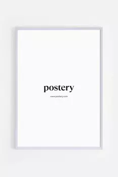 Деревянная рамка для фотографий Postery, 70x100 см, фиолетовый