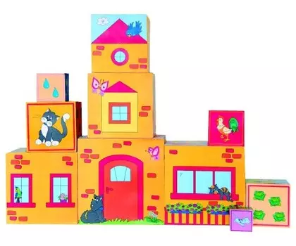 Деревянная складная башня Woody