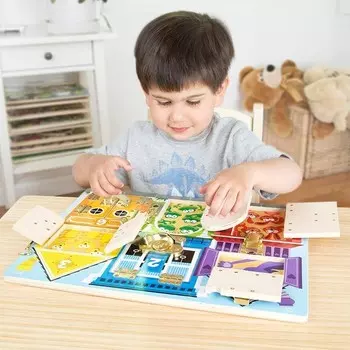Деревянная слесарная доска Melissa&Doug