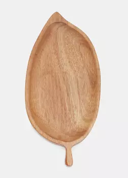 Деревянная тарелка Croff, коричневый