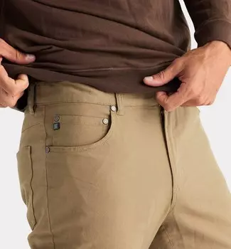 Деревянные брюки из эластичной ткани с 5 карманами Free Fly