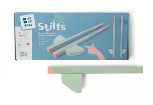 Деревянные ходули 110 см. BS Toys
